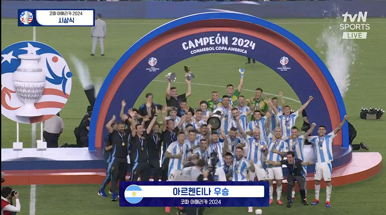 2024 코파아메리카 아르헨티나 우승 기록