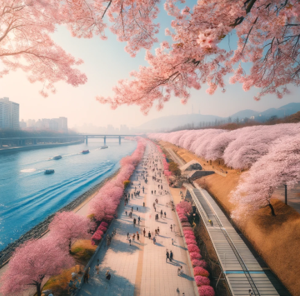 서울 벚꽃 개화시기 2025