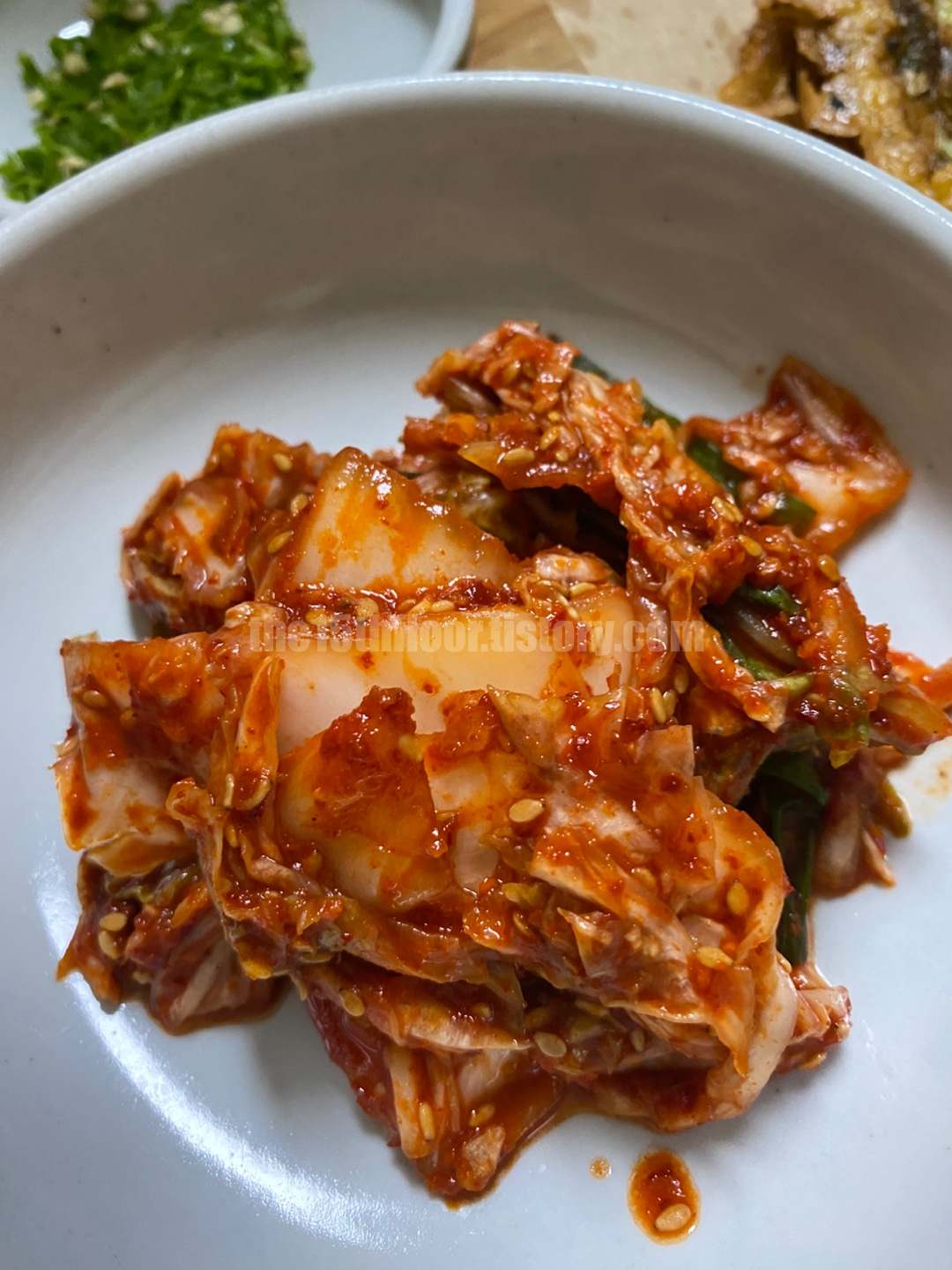 경북 경주 '기와집해물칼국수' (주문한 메뉴)