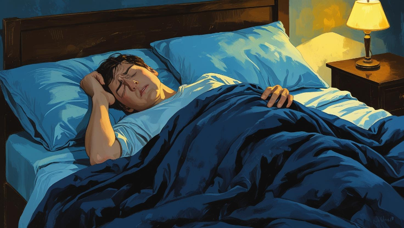 신체적 불편함이 숙면을 방해하기도 합니다.