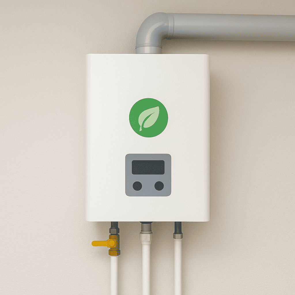 친환경 콘덴싱 보일러 예시 이미지