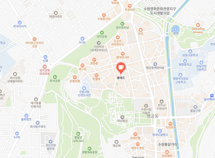 카페몽테드 위치