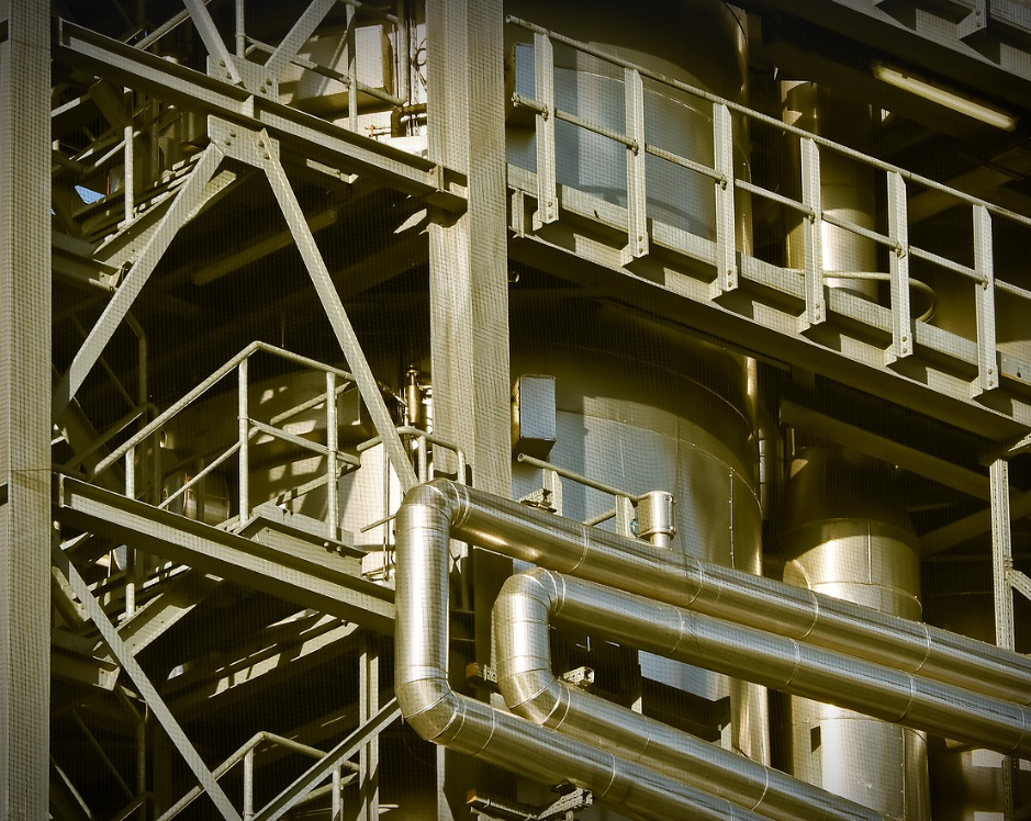 대규모 생산 설비-섬유공장