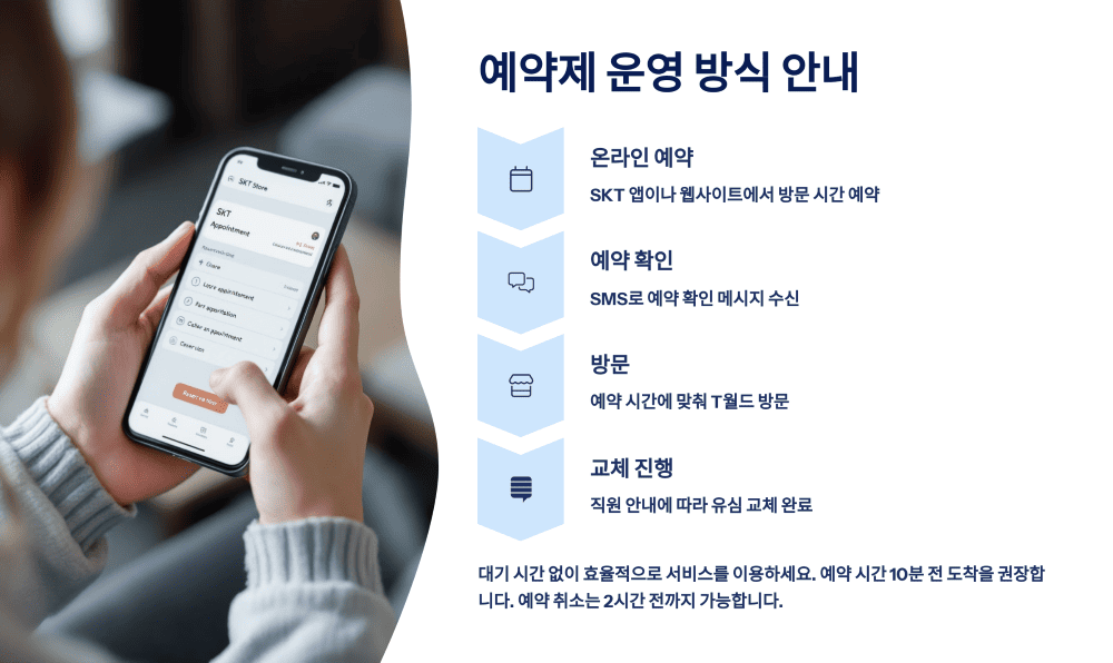 예약제 운영 방식 안내