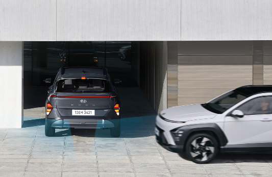 코나 하이브리드 외부 디자인