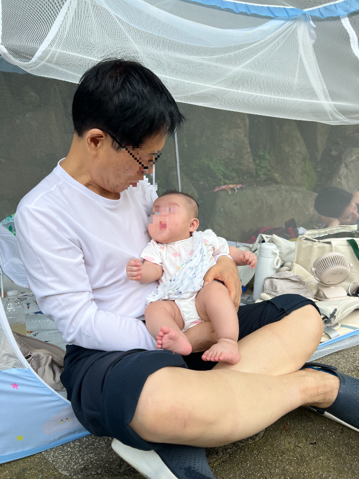 동두천 왕방계곡 평상