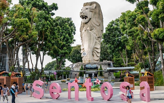 센토사섬 관광 사진