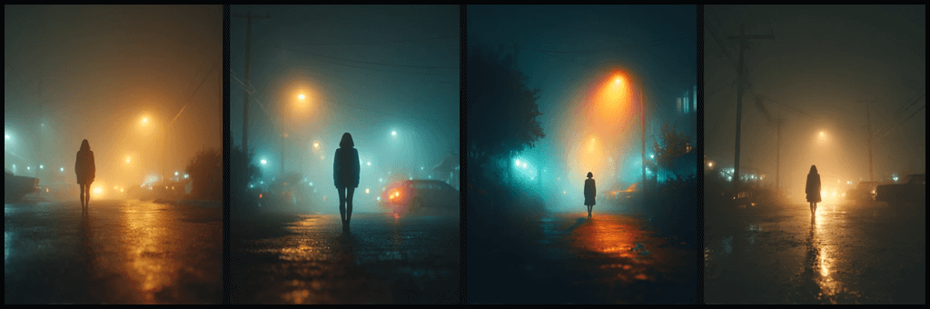 프롬프트 구조화된 문장형 이미지 예시_Midjourney