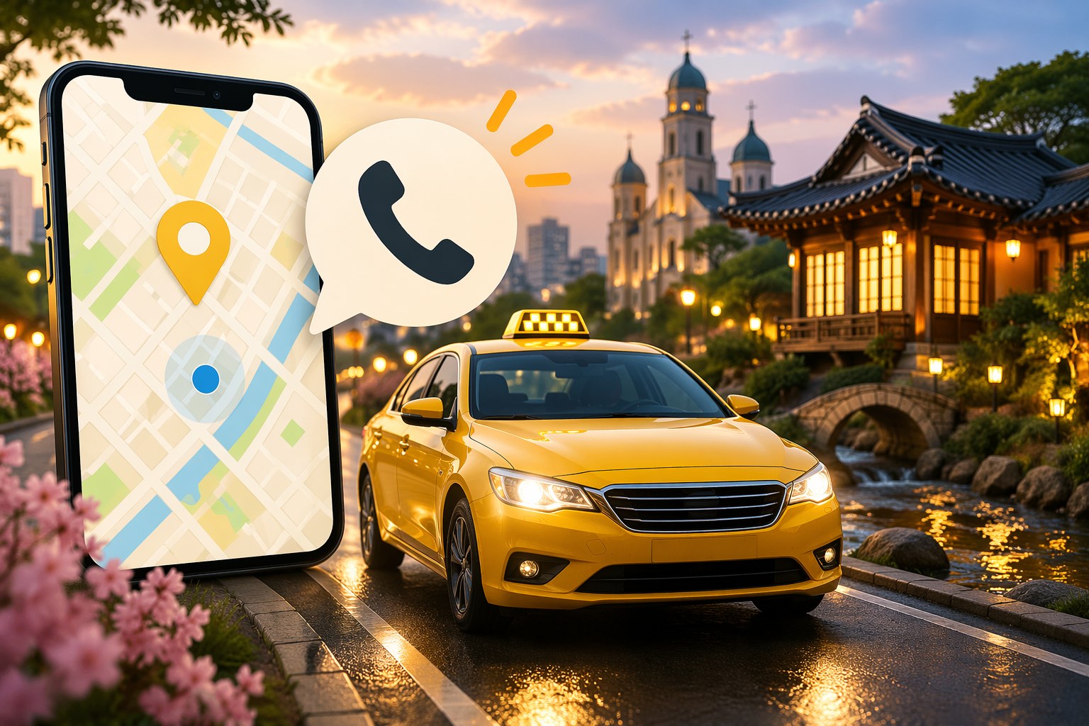 전주 콜택시 전화번호 총정리|택시 가장 빨리 잡는 현실 꿀팁 (심야·비 오는 날까지 완벽 정리) 관련 사진