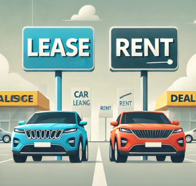 자동차 리스 vs 장기렌트 비교