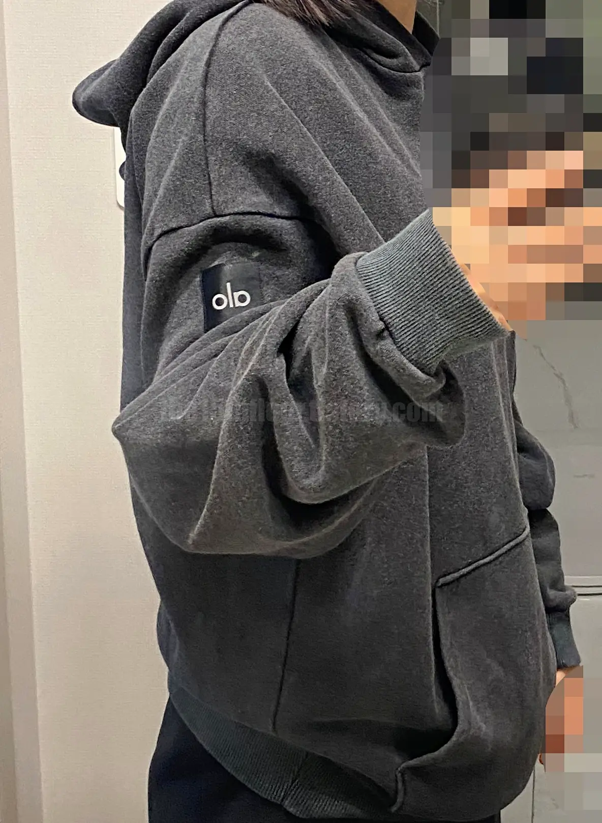  구매한 제품 (Chill Vintage Wash Hoodie/ 칠 빈티지 워시 후디) 