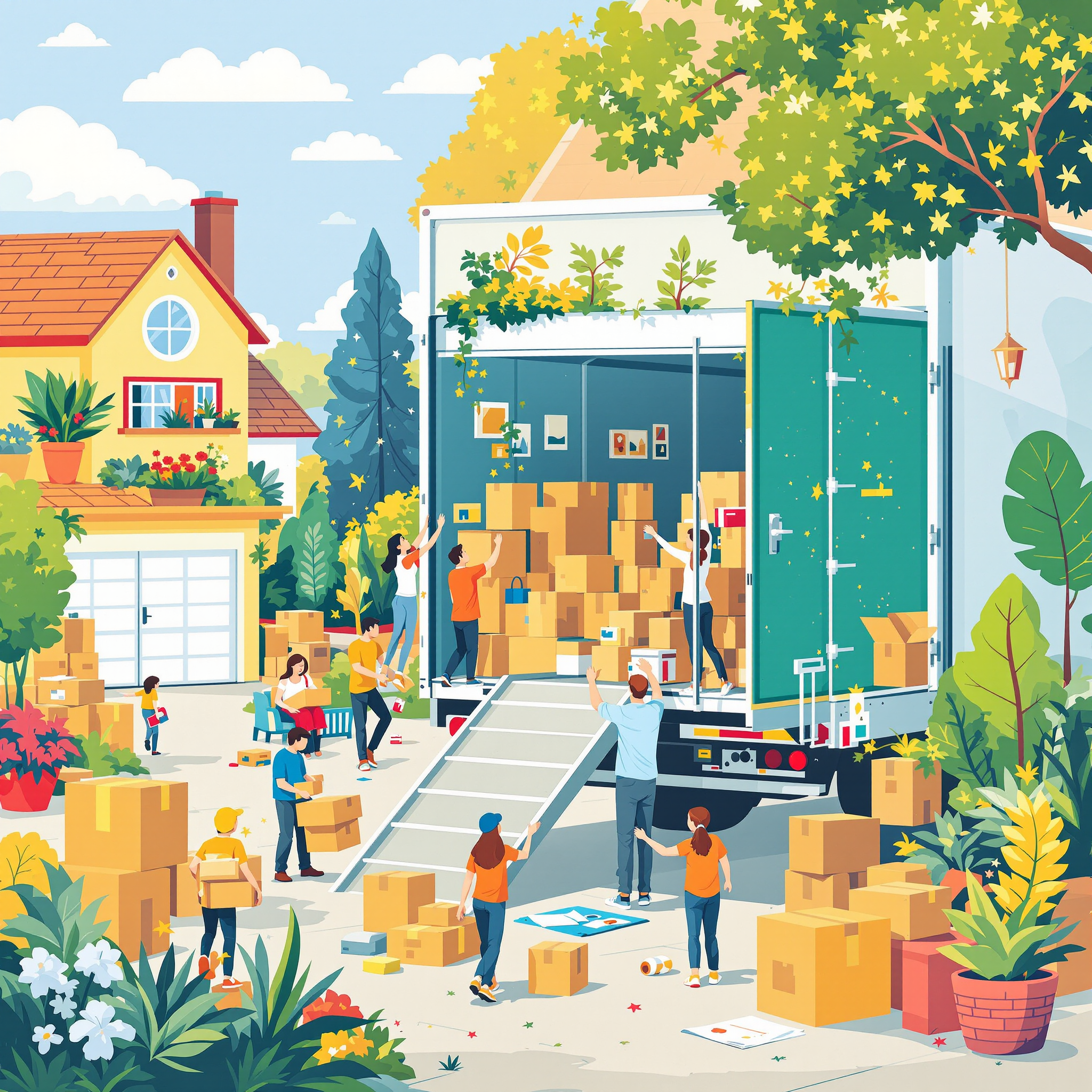 손 없는 날 이사 관련 사진