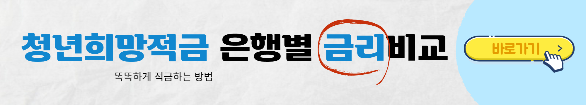 청년희망적금 금리비교