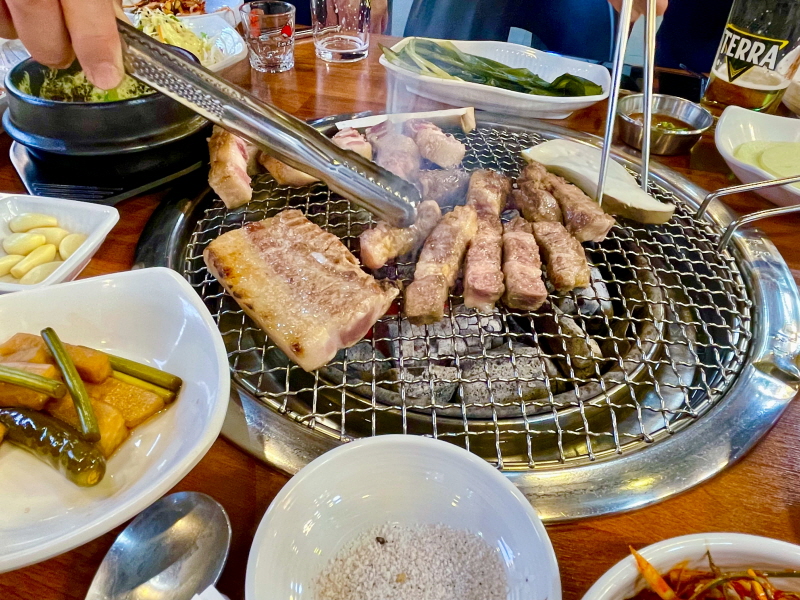 진영 맛집 대식가 2900 돼지껍데기