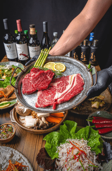 봉담 맛집 "한우골" 음식