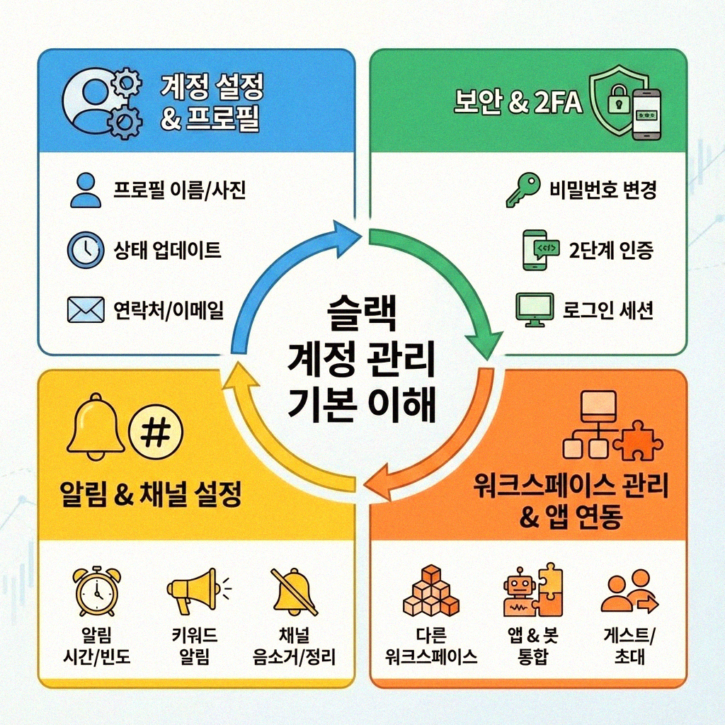 슬랙 로그아웃 정확하게 하는 방법