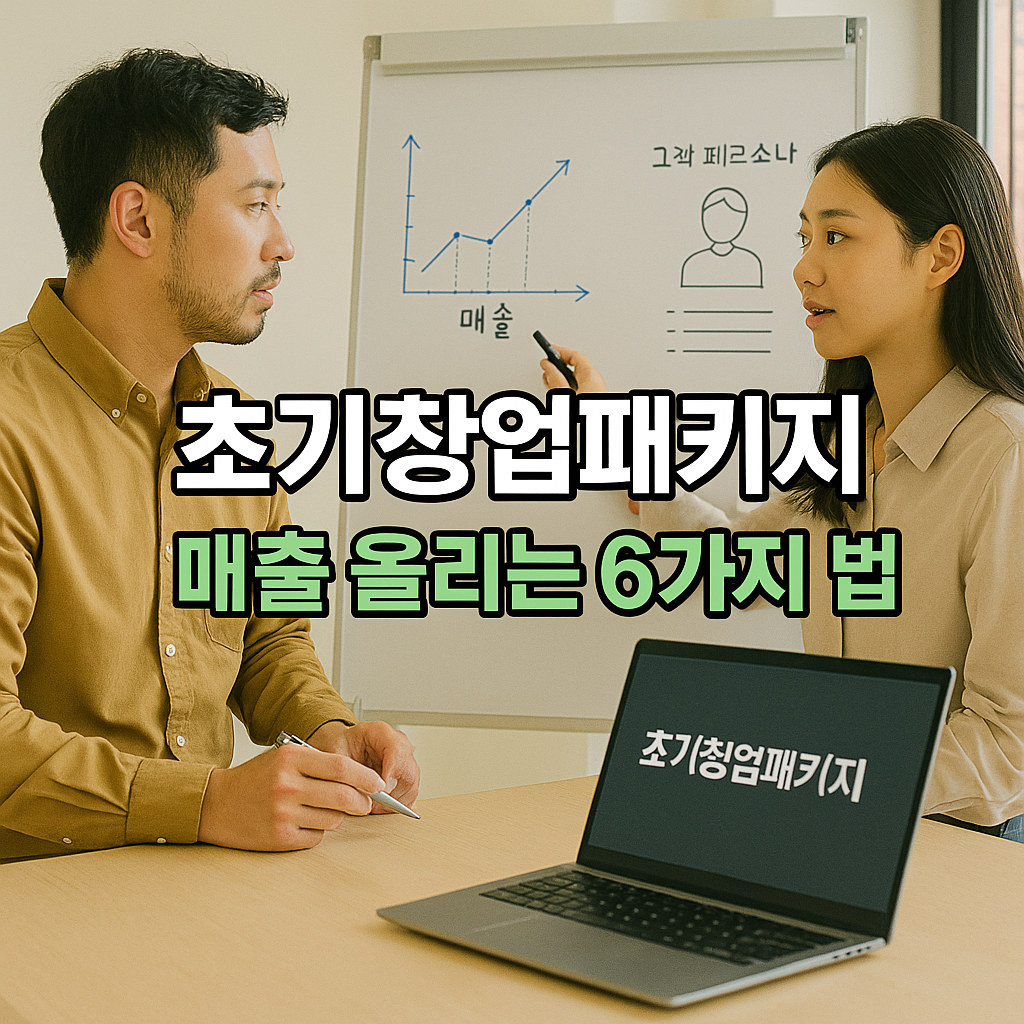 초기창업패키지 매출 전략