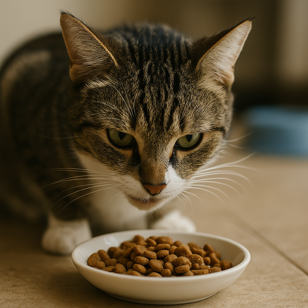 고양이 식사 습관 바로잡기: 편식과 과식 예방하는 현실적 방법