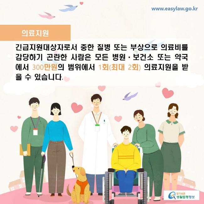 긴급생계지원금 총정리 그리고 긴급복지 의료지원 외 3종 알아보기