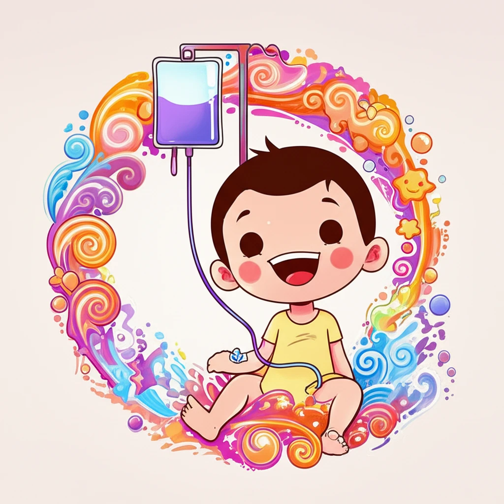 B형 독감 고열 탈수 증상별 수액 치..