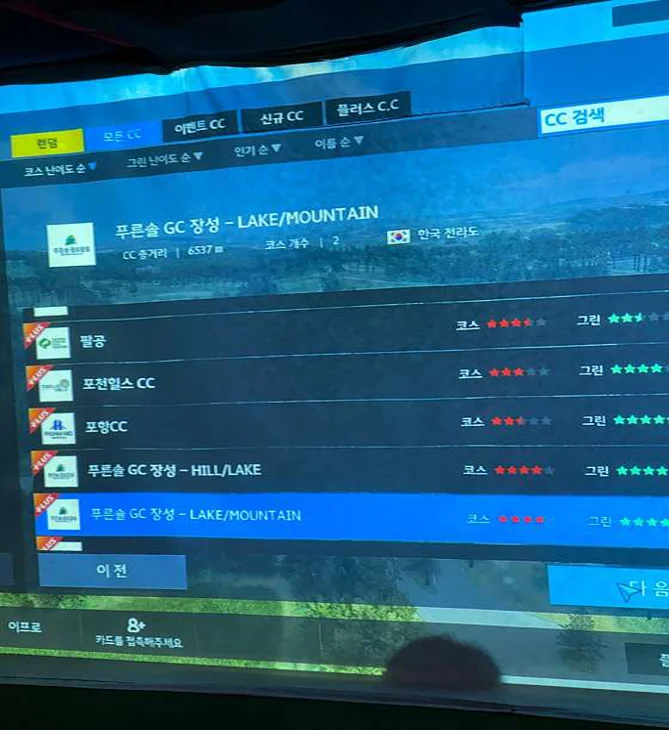 메트로스크린골프