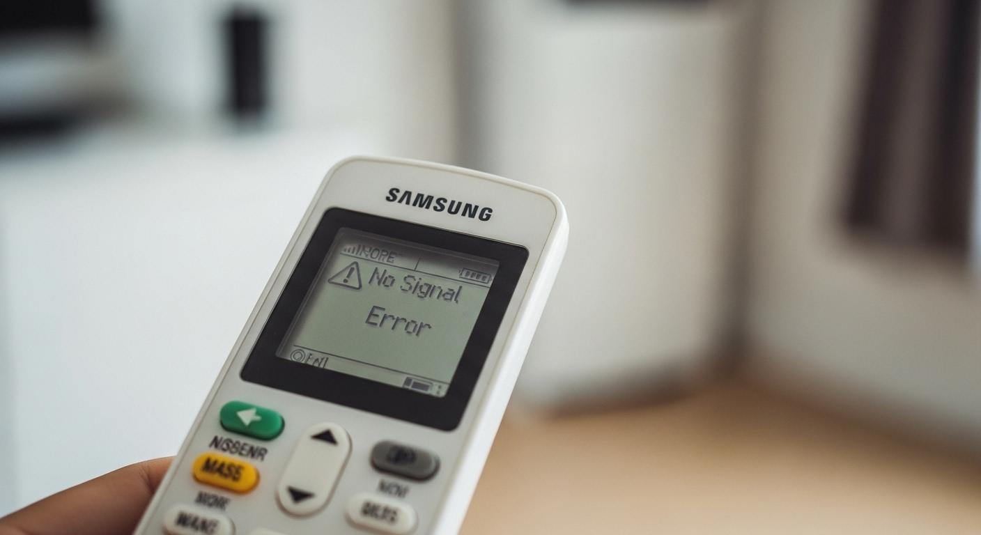 삼성에어컨 리모컨 고장