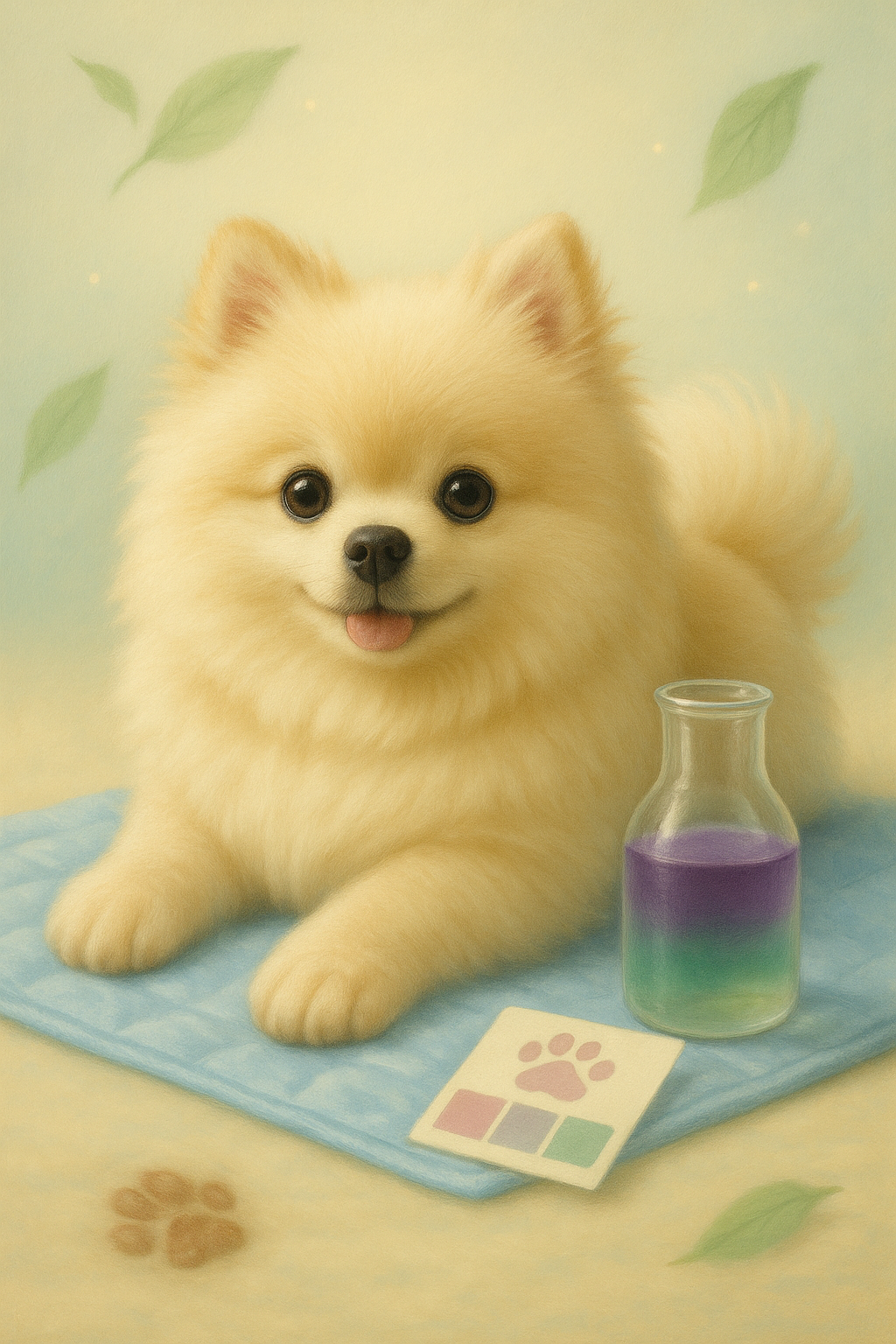 발바닥 건강아지 강, 색으로 체크!'스마트 파우' PH 인디케이터 젤 DIY