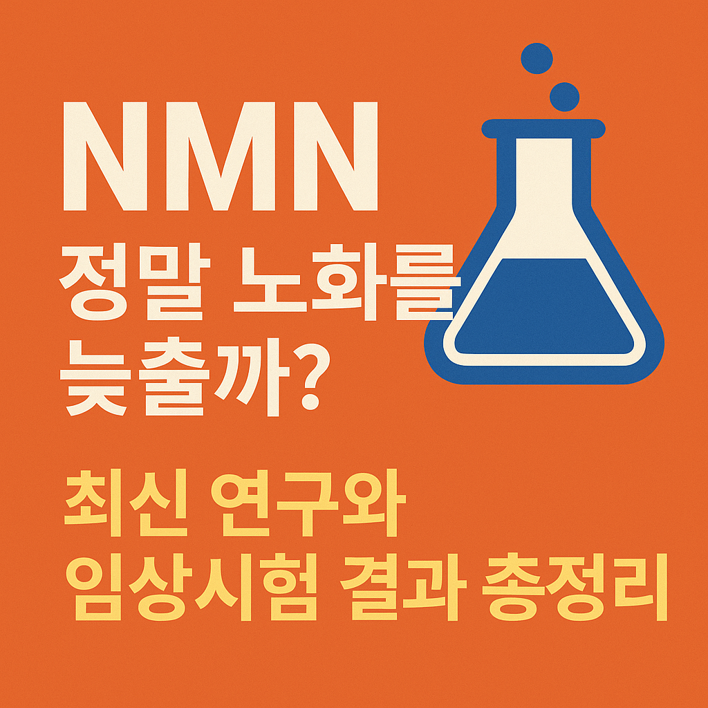 NMN, 정말 노화를 늦출까? 최신 연구와 임상시험 결과 총정리