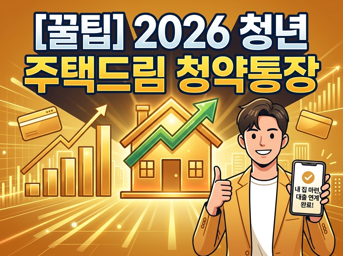 청년 주택드림 청약통장 가입 자격 체크리스트 확인하는 청년