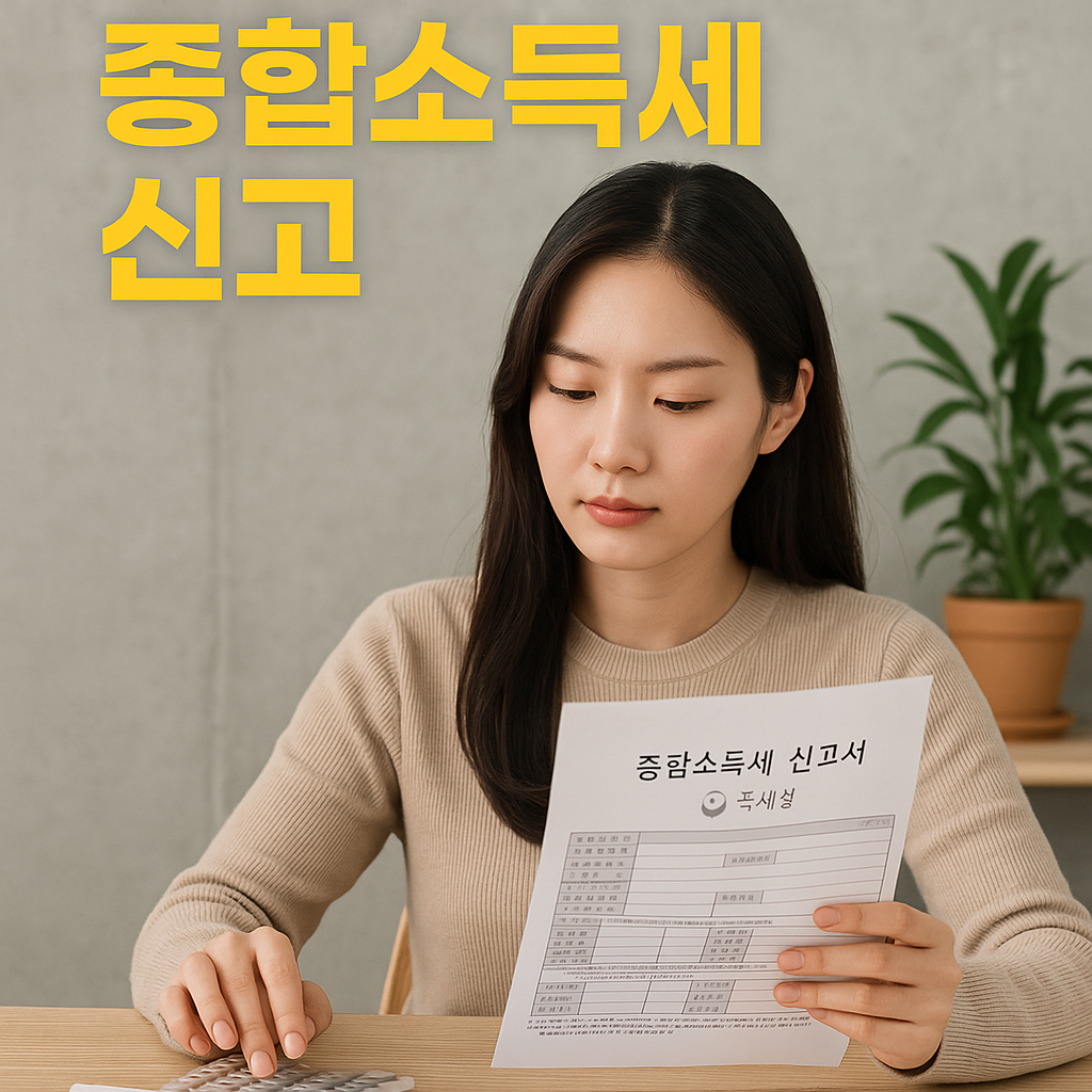 2025 종합소득세 확정신고 방법, 홈택스로 쉽게 따라하기