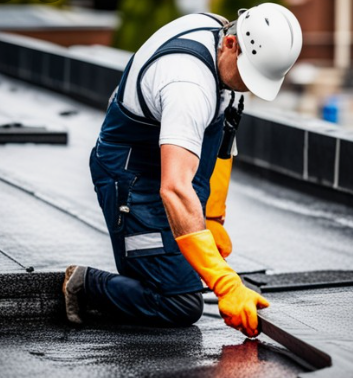 방수기능사 작업 중인 사진 네이버발췌