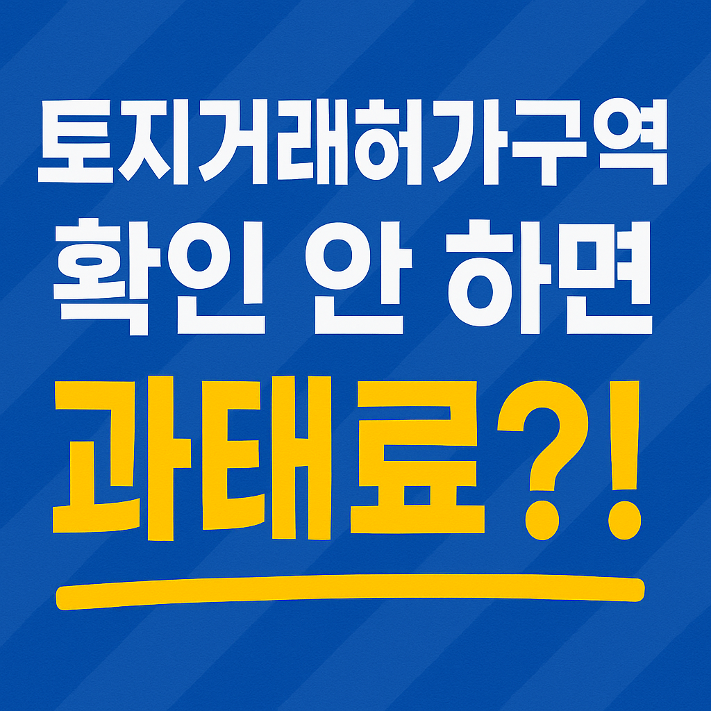 허가 없이 거래했을 때 발생하는 과태료 및 법적 리스크 경고 이미지
