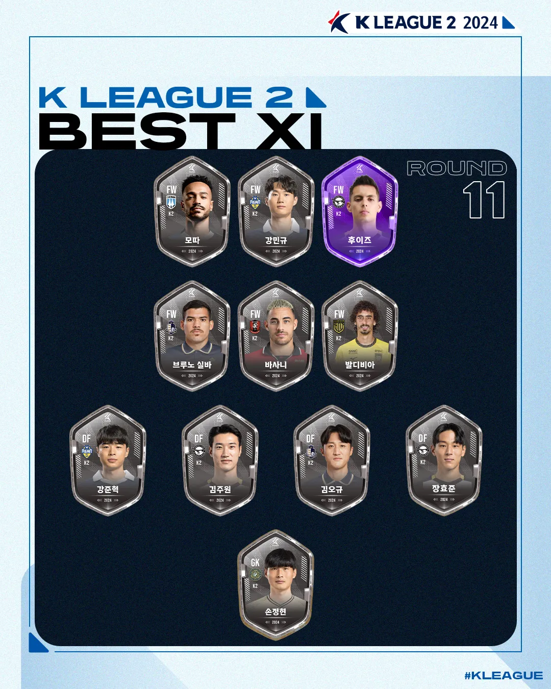 K리그2 베스트 11