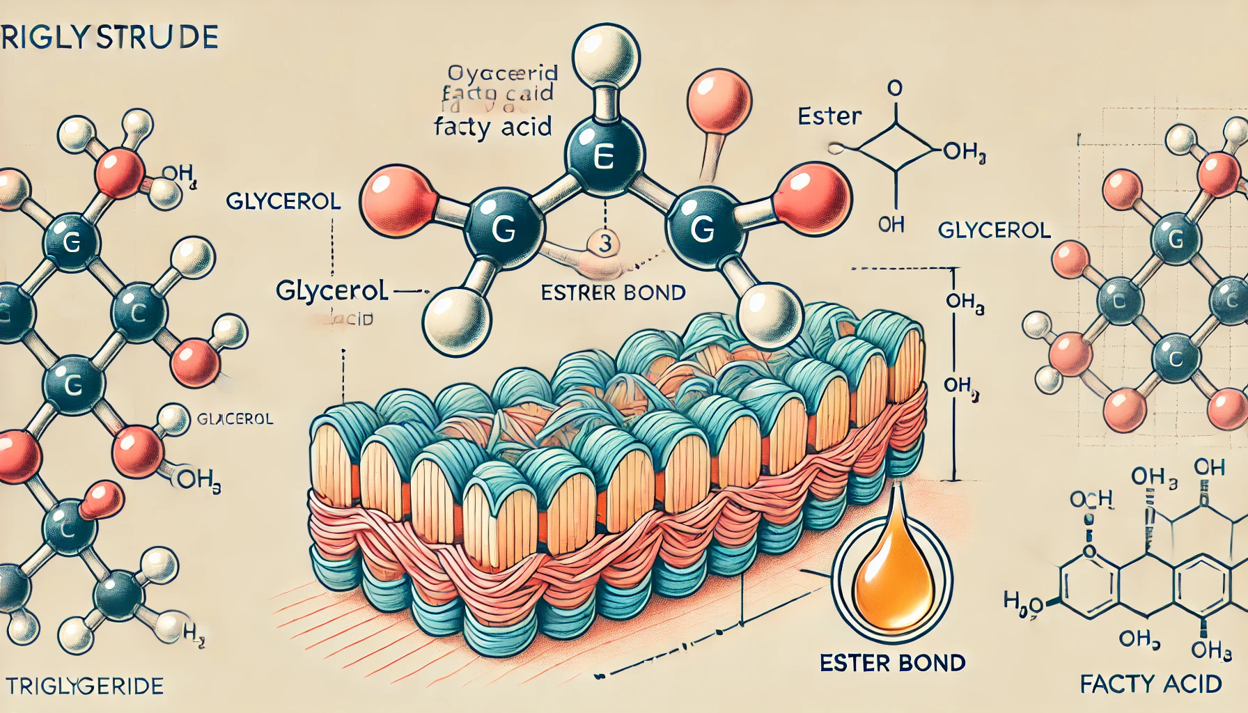 중성 지방 그림
