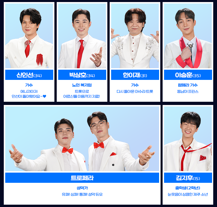 미스터트롯3 참가자
