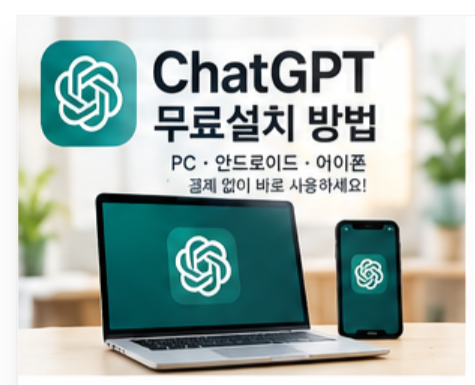 chatgpt 무료설치 썸네일 이미지