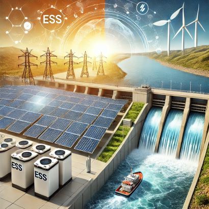 태양광+ESS vs 수력발전 채굴