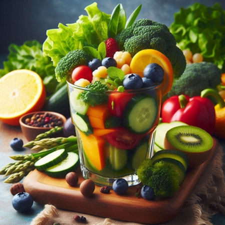 항산화 몽땅 주스 만들었어요