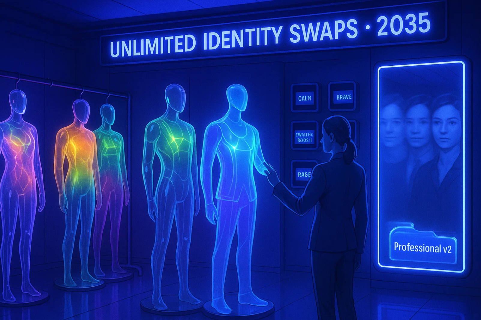 기억 편집 시대의 정체성 관련 사진