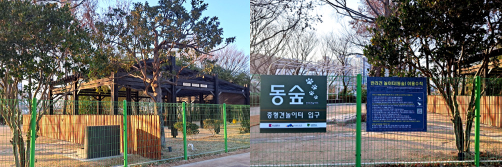 동명대 동숲 반려견 놀이터