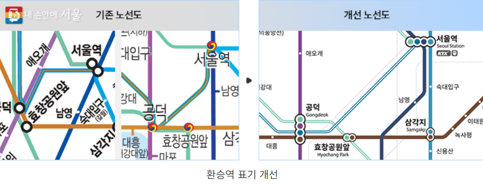 서울지하철노선변경