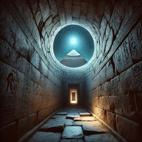 기자 대피라미드의 환기구가 향하는 별들