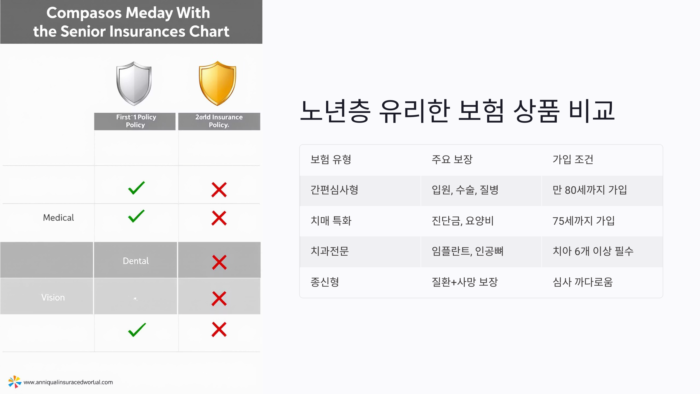 노인에게 유리한 보험 보장 항목은 따로 있다