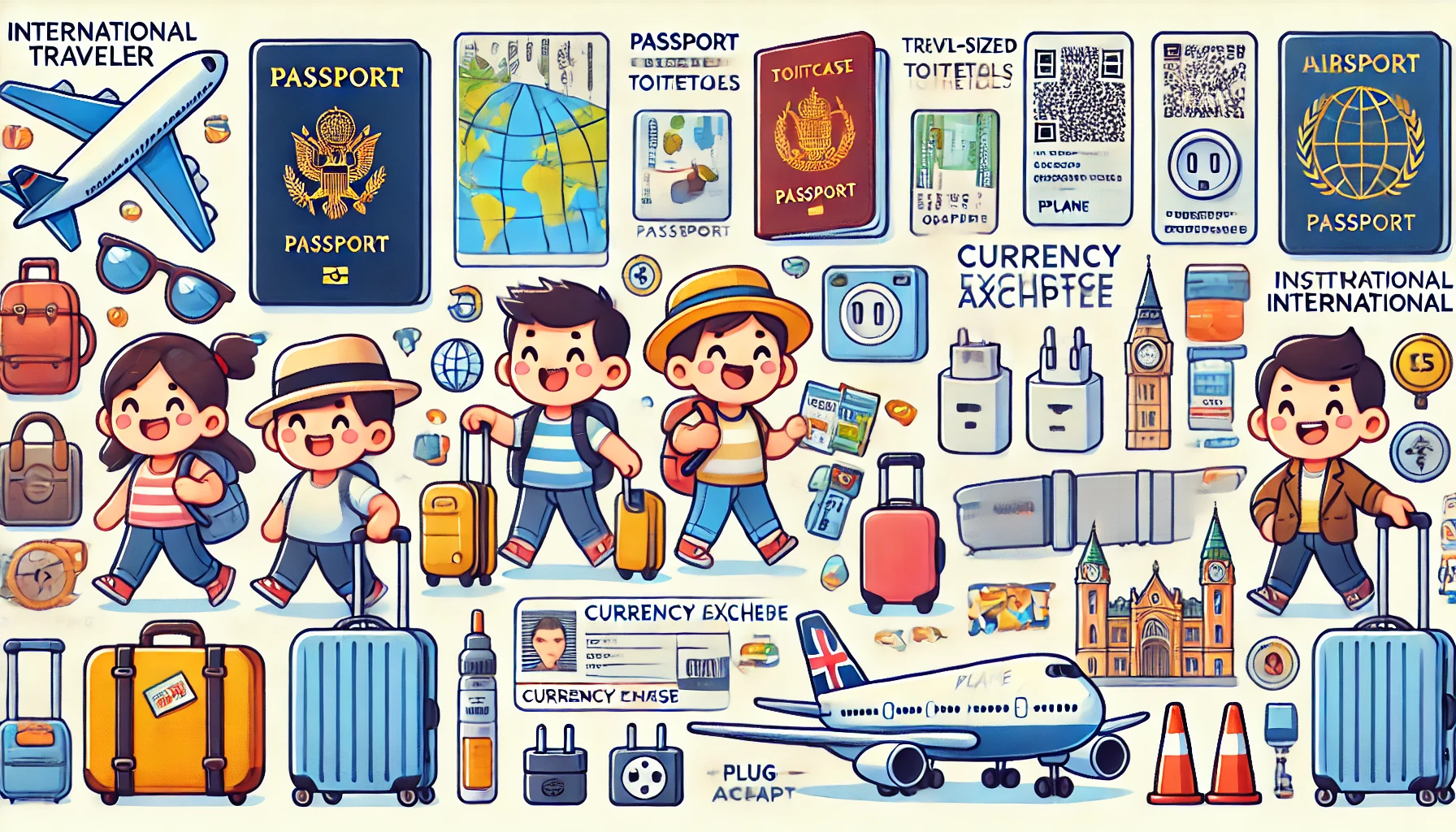 첫 해외여행 체크리스트 준비하기