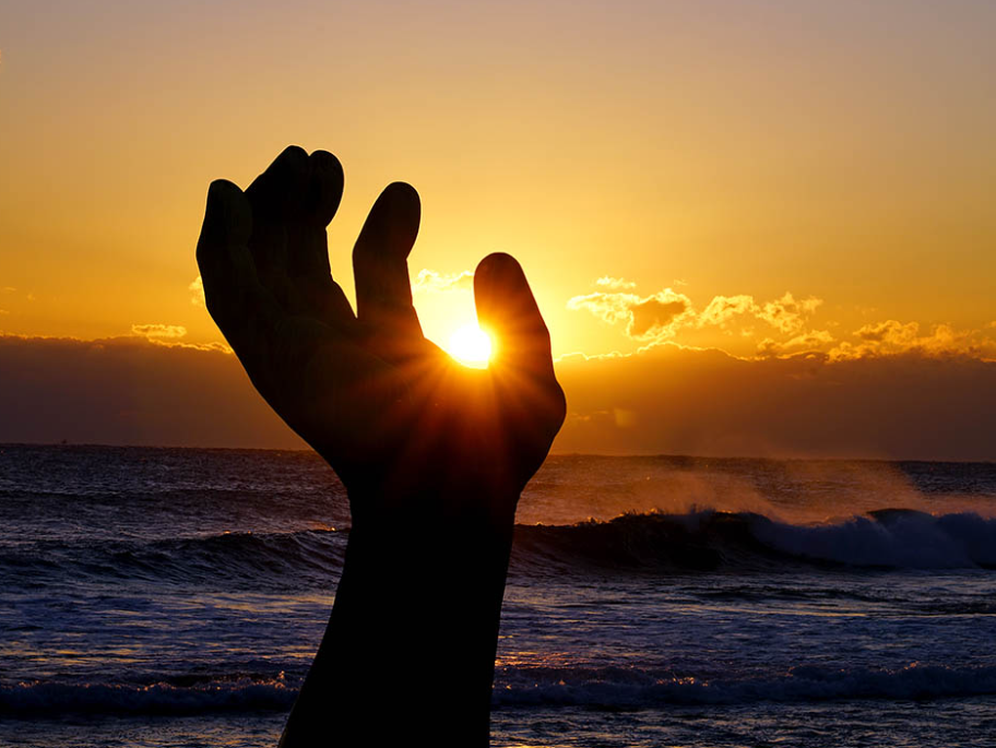 포항호미곶해맞이광장-상생의손사진-해돋이