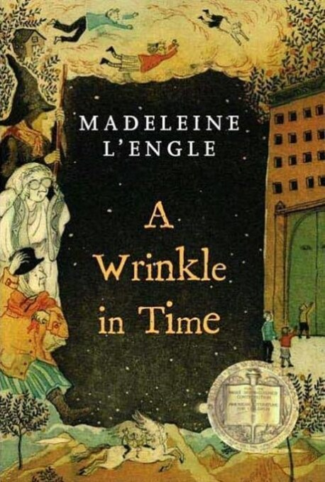 Madeleine L'Engle의 '시간의 주름' 책 표지.