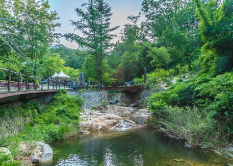 서울 우이동 계곡 &mdash; 도심과 아주 가까워서 접근성이 최고