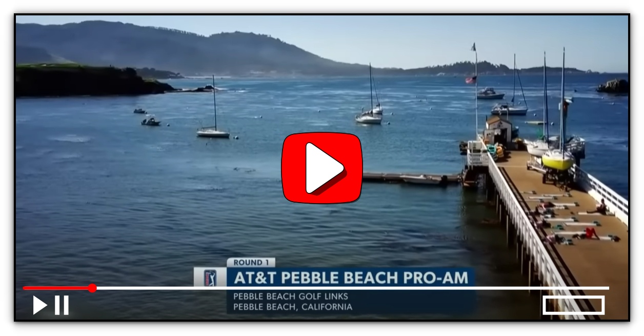 PGA TOUR AT&T 페블비치 프로암 중계방송 및 실시간 스코어 확인하기