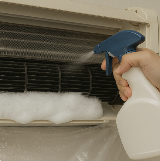 벽걸이 에어컨청소 셀프로 가능