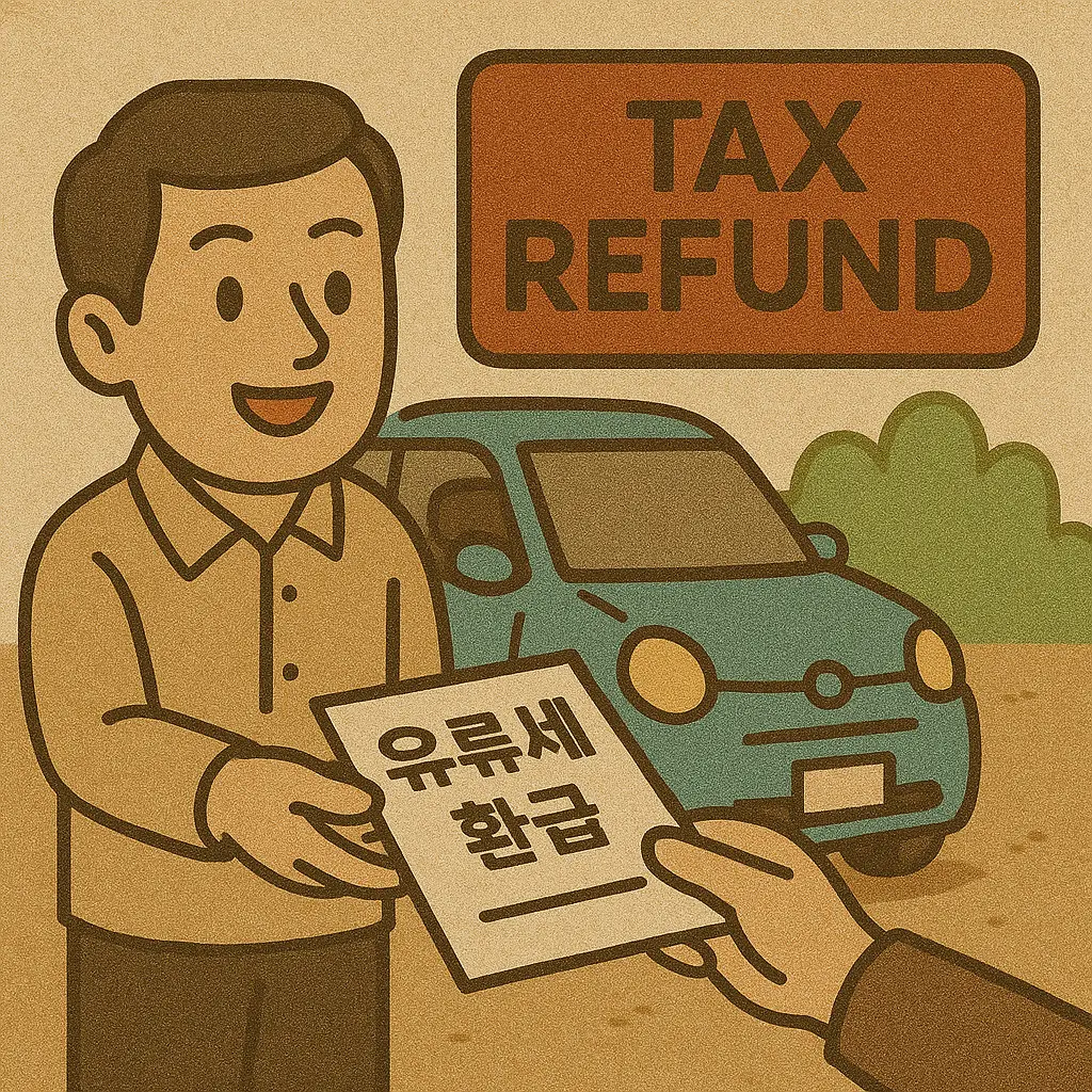 경차 유류세 환급액